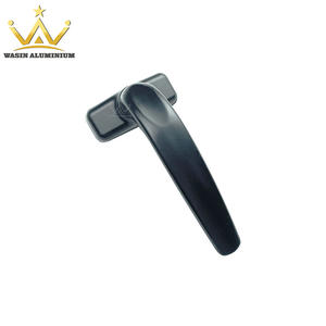 Customizable Door Accessories Modern Black Windows Lock  Aluminum Handle For Casement Window With Finger Design