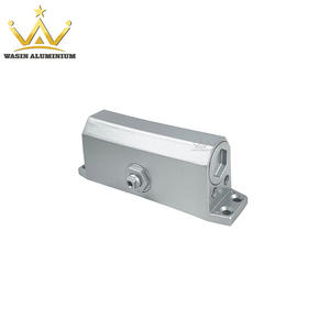 Hydraulic automatic door closer for office frameless glass