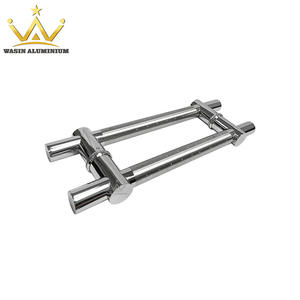 China wholesale glass door  h shape stainless steel handles manufacturer