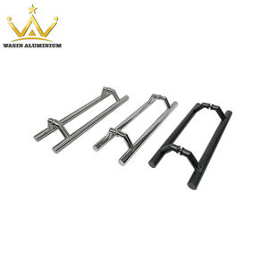 China wholesale push pull glass door lever handles manufacturer