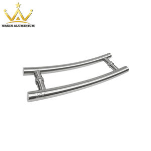 China wholesale stainless steel glass front door pull handle manufacturer