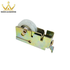 China wholesale  aluminum nylon pulley sliding doors iron roller manufacturer