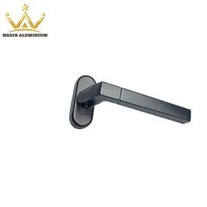 Black Modern Aluminum Door Knob Multipoint Anti-theft Casement Window Handle For Aluminum Alloy Windows And Doors