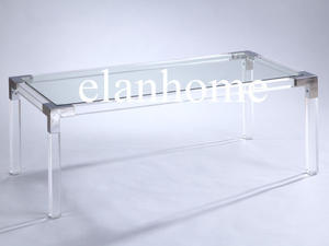 Acrylic Modern Coffe Table make your dining room elegante table 