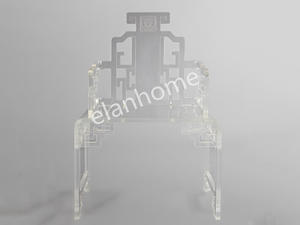 crystal classical acrylic chair  acrylic furniture supplier from china factory