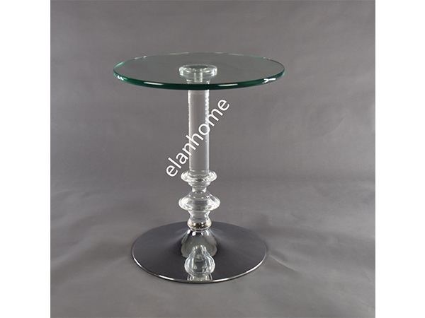 modern lucite end table side table coffee table lamp table