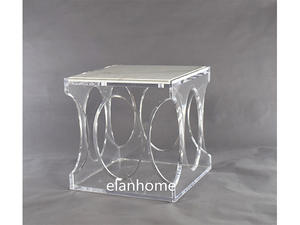 crystal modern acrylic table  clea rcrylic coffee table