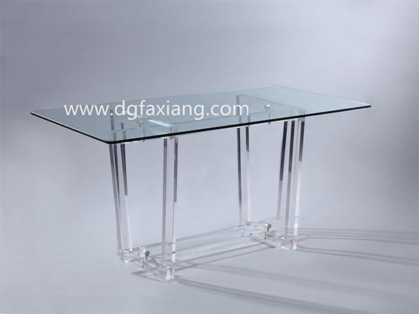 Long Acrylic Dining Table