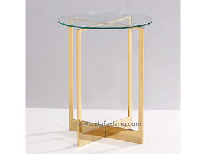 high stainless steel round table