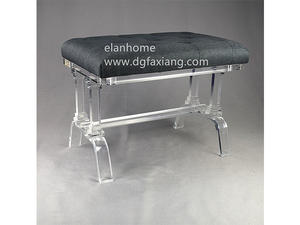 urban modern acrylic bench  acrylic bench legs supplies 