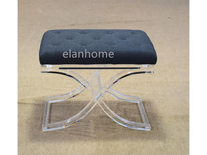acrylic bench cheap clear lucite bench manufacture from china