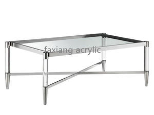 Luxury Acrylic Coffee Table For Dining Room