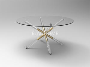 acrylic dining table base