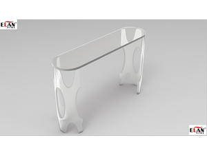 luxury acrylic console  table high acrylic console furniture  wholesale