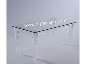 Lucite Acrylic Coffee Table