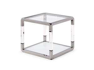 Fashionable Side Table With Stainless Steel