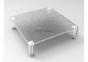 luxury acrylic coffee table crystal clear luvite coffee table 