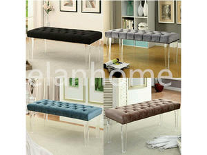  fashion popular clear acrylic long bench wholesale acrylic bench 