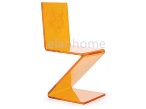 Z shape lucite chair z shape acrylic chair 