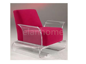 fashion sofa with clear acrylic leg acrylic sofa chair supplier from china factory