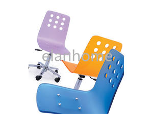 high quality acrylic adjustable height swivel office desk chair 