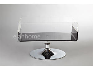 modern TV stand for sale acrylic TV stand base metal from china factory