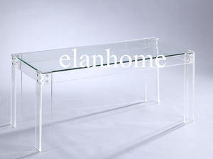 best price clear lucite sofa table on sale crystal side table