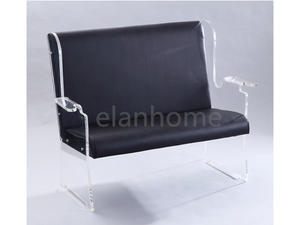 Plexiglass Sofa Chair With PU Cushion