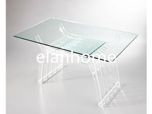 high quality lucite dining table cheap sale clear dining table 