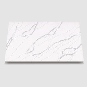 solid white quartz countertops-WG422 Calacatta Vagli