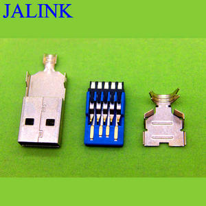 USB 3.0 A公焊线式连接器（自动机组装）