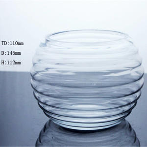 水培植物桌面玻璃圆形鱼缸花瓶出售