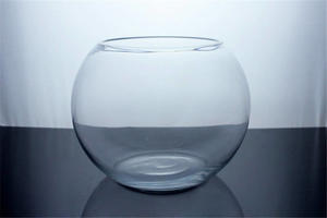 批发家庭用品大玻璃泡泡碗花瓶鱼缸地球花瓶
