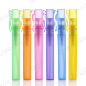 定制10ml 20ml 30ml酒精消毒剂化妆品香水塑料雾化器笔喷雾瓶