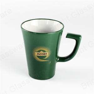 可重复使用的瓷茶牛奶卡布奇诺咖啡杯陶瓷杯与标志定制