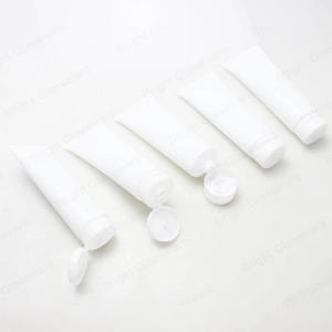 50ml 100ml塑料白色化妆品管包装挤压管