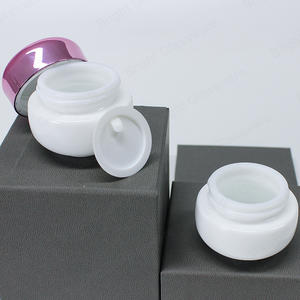 空化妆罐带盖化妆品容器防漏可再填充瓶玻璃罐