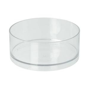 圆形透明标准塑料茶灯杯 最先进的耐热塑料