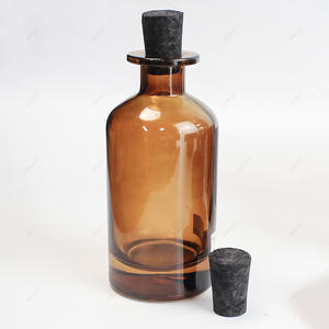 圆形软木塞15 * 12 * 12mm玻璃罐，玻璃瓶，DIY项目的手部保护