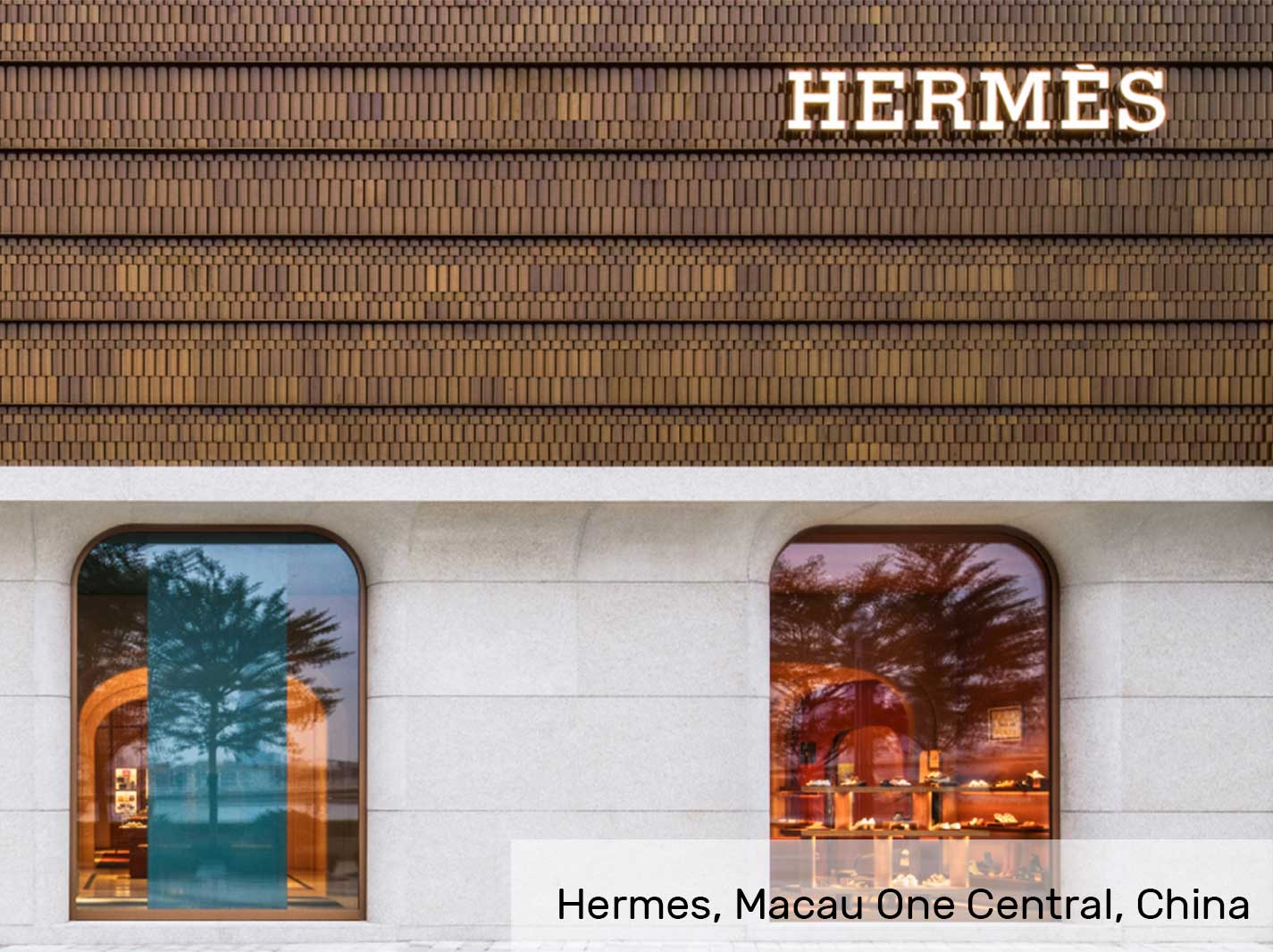 Hermes, Macao One Central, Chine