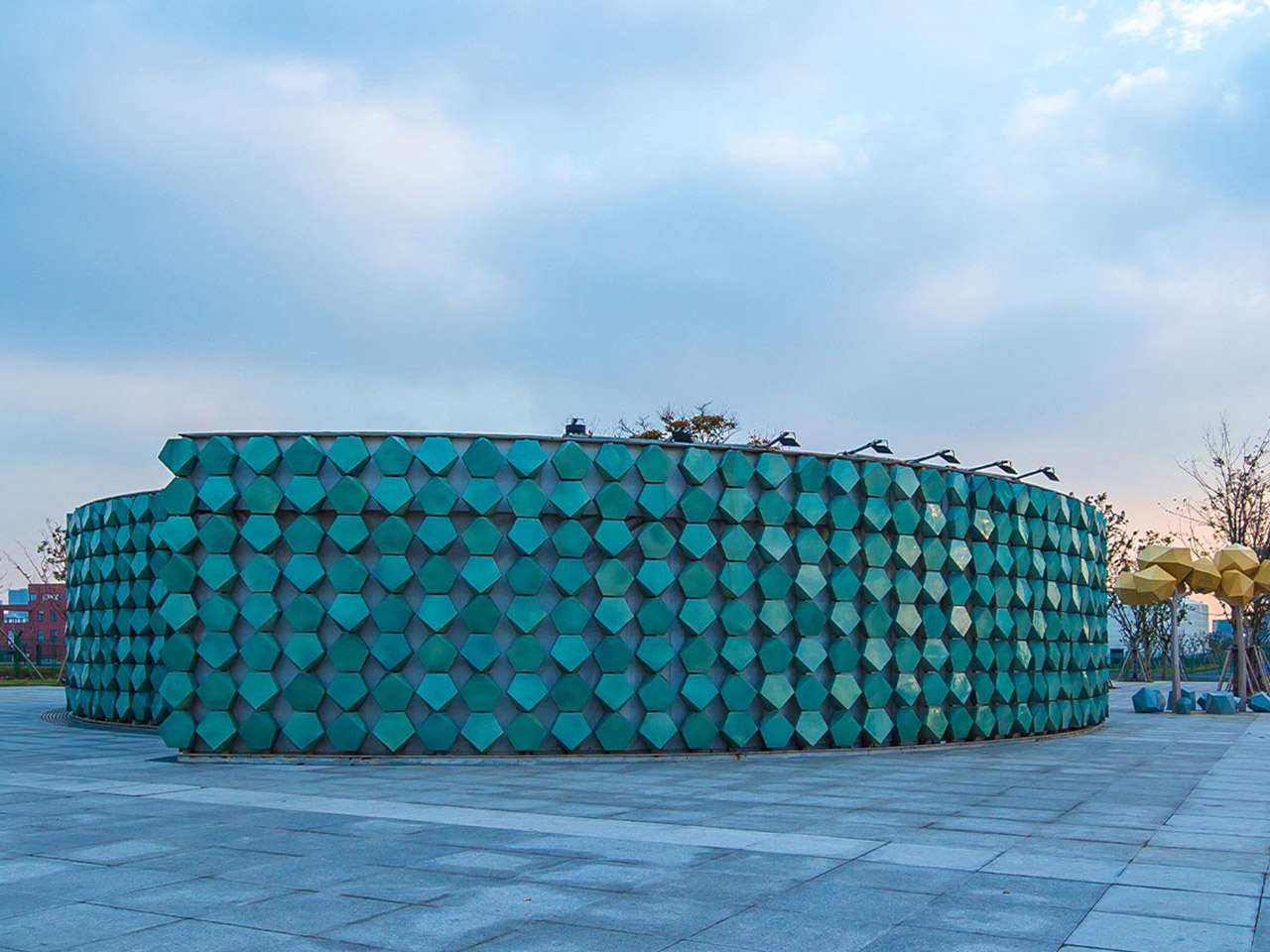 Xuhui Riverside Biennale de céramique Pavilion, Chine