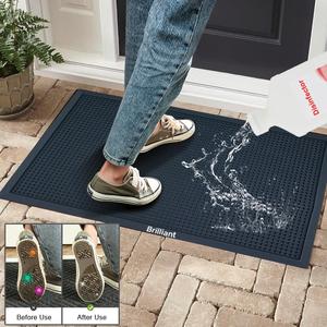 Custom shoe sanitizer mat | anti-slip disinfectant doormat supplier