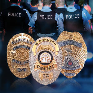 優れた警察バッジ、ポリスバッジ、旭日章等を亮金金からご提供しております。