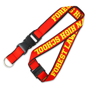Fine satin woven lanyards with distinctive look are great for events use