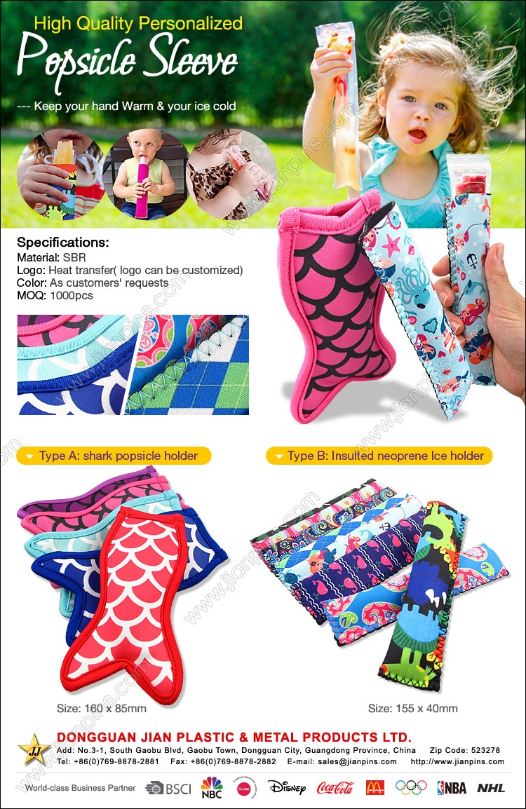 Hot-sale neoprene Popsicle sleeves wholesaler from China
