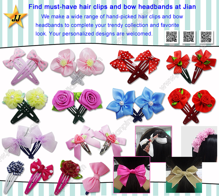 Must-Have Hair Pins And Bow Headbands From JIAN