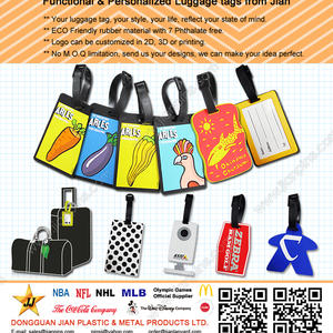 Non-Toxic Functional PVC Luggage Tags With Best Price
