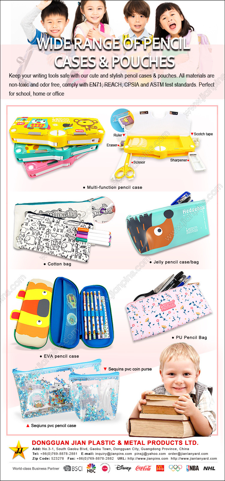 Pencil Cases and Pencil Pouches