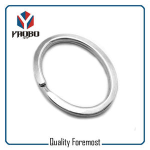 Oval Shape Key Ring,oval split ring,oval key ring