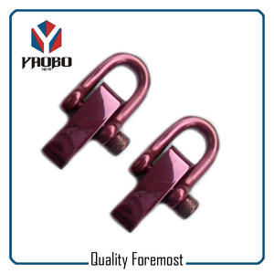 Colored Steel D Shackle,stainless steel Shackle for jewelry